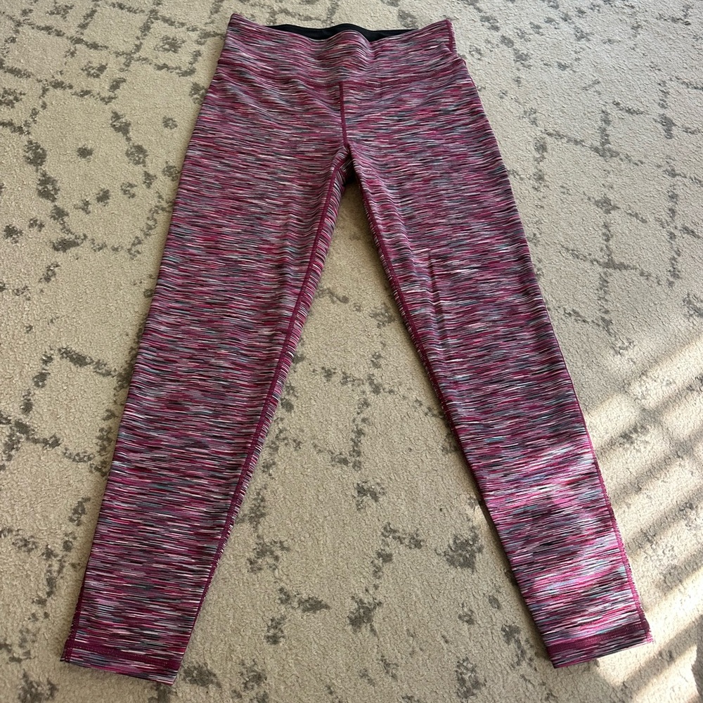 Ideology Pink and Gray Leggings